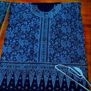 Indonesian Batik fabric for sewing dress